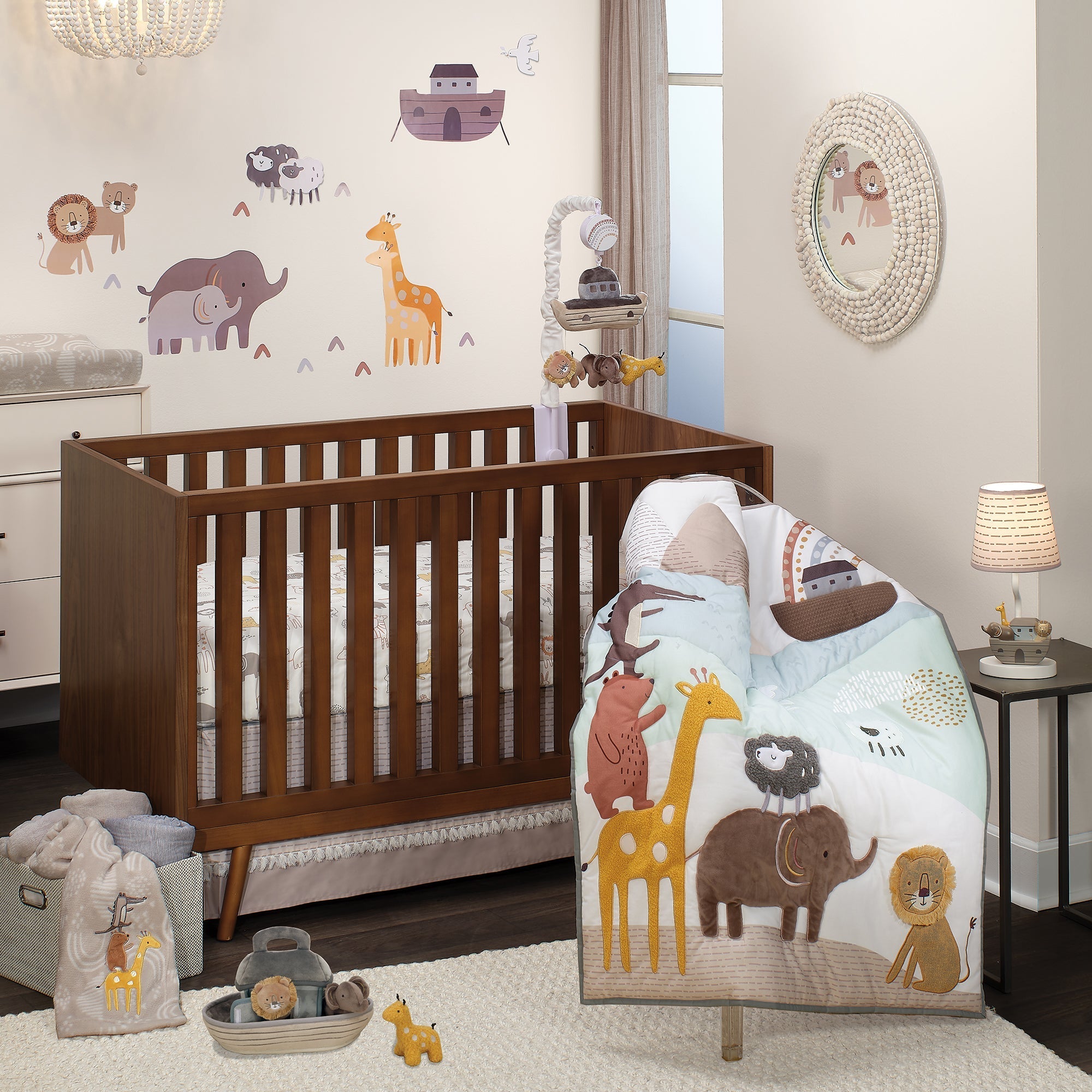 Lambs & Ivy Baby Noah Musical Baby Crib Mobile