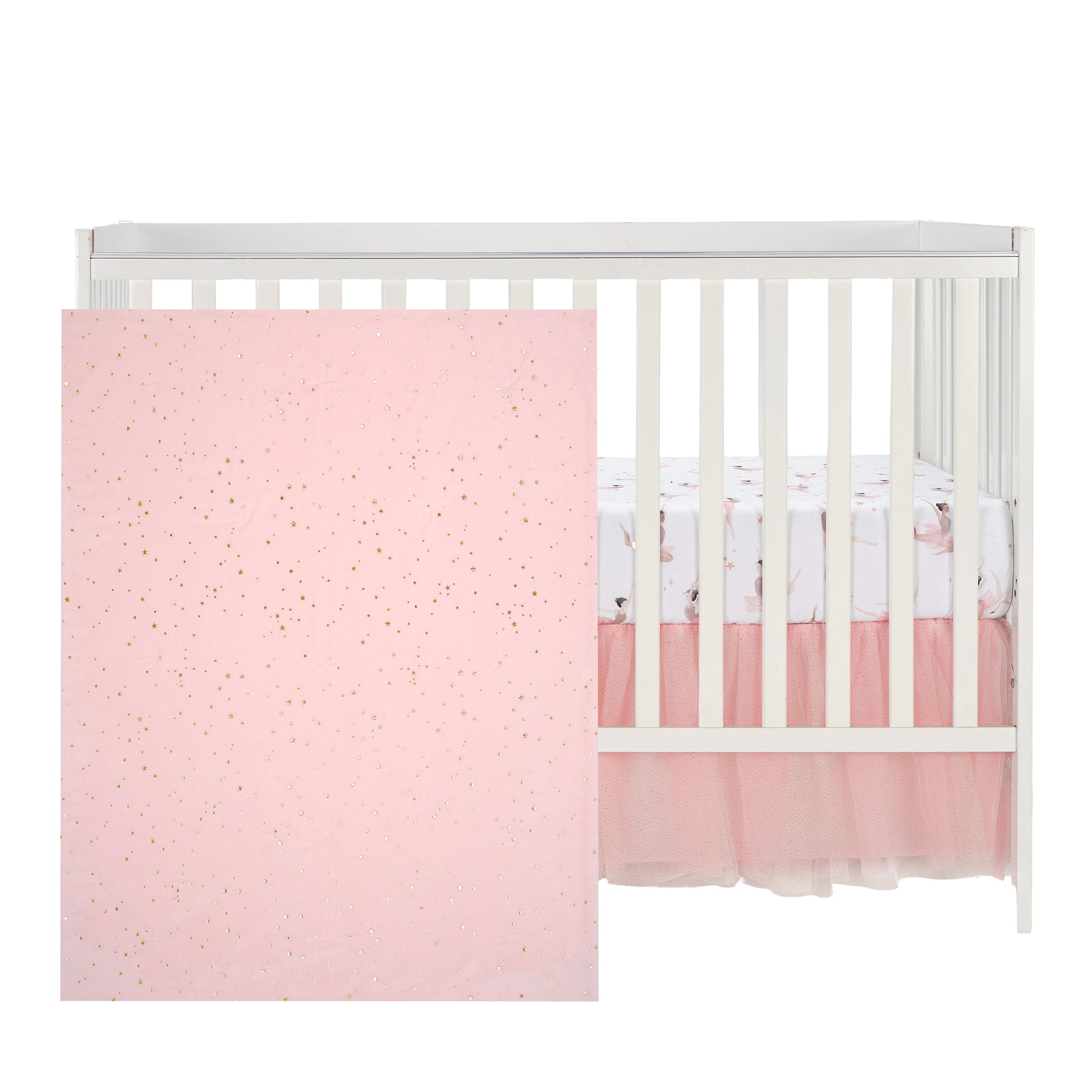 Lambs & Ivy Ballerina Baby 3-Piece Crib Bedding Set