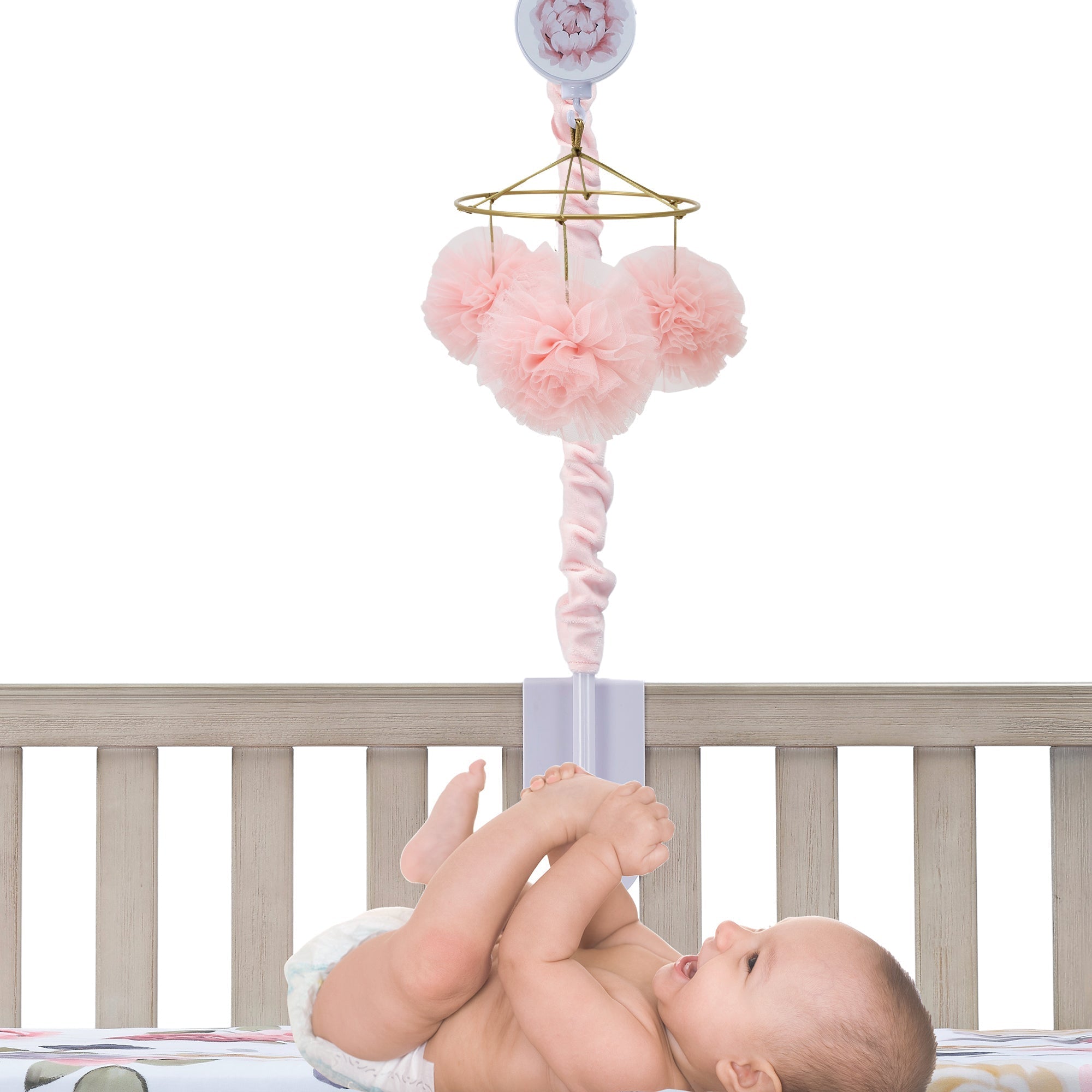 Lambs & Ivy Secret Garden Musical Baby Crib Mobile