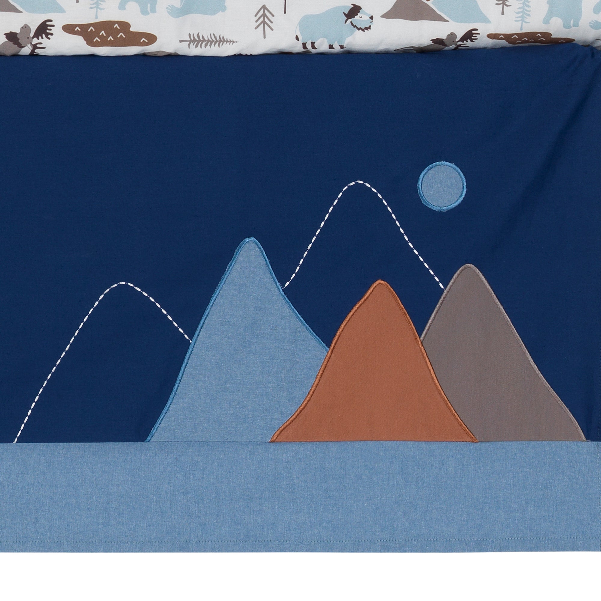 Lambs & Ivy Big Sky 4-Piece Crib Bedding Set