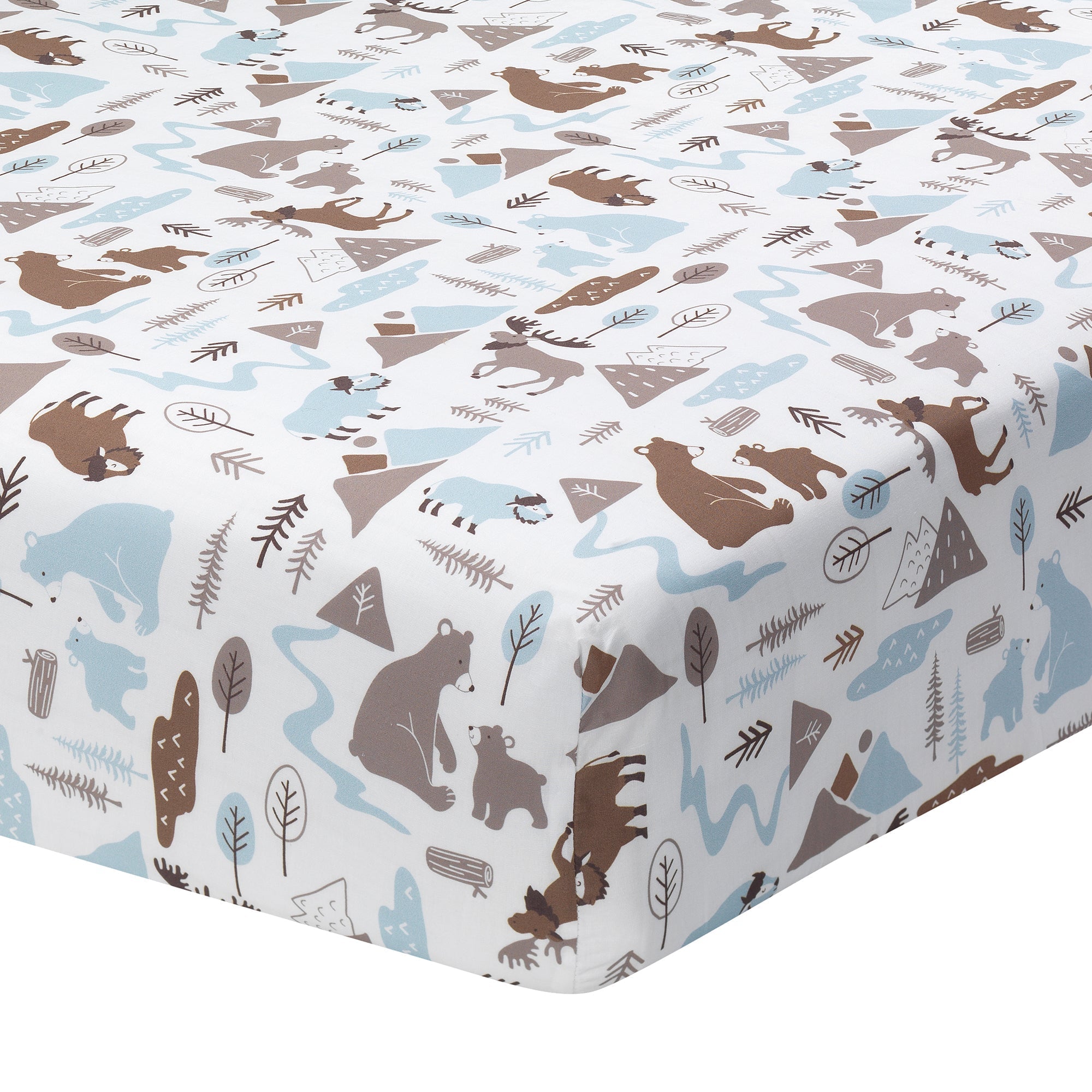 Lambs & Ivy Big Sky 4-Piece Crib Bedding Set