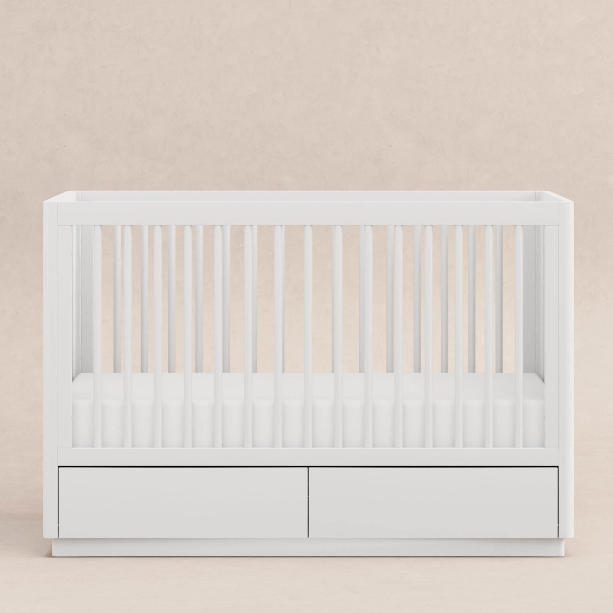 Babyletto Bento 3-in-1 Convertible Storage Crib with Toddler Bed Conversion Kit