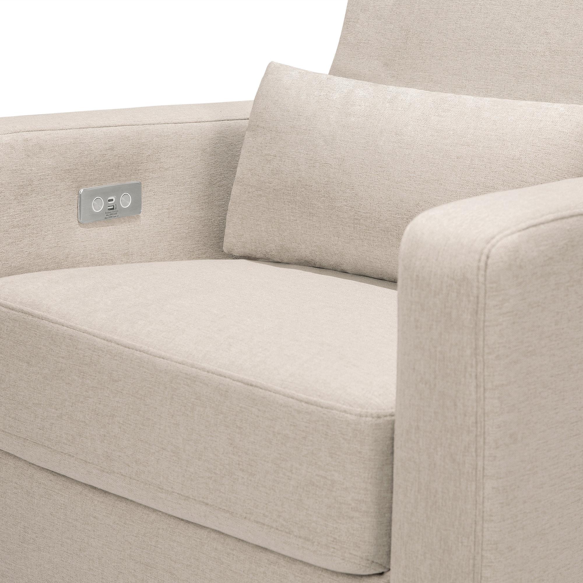 Babyletto Sigi Electronic Recliner and Glider with USB Port