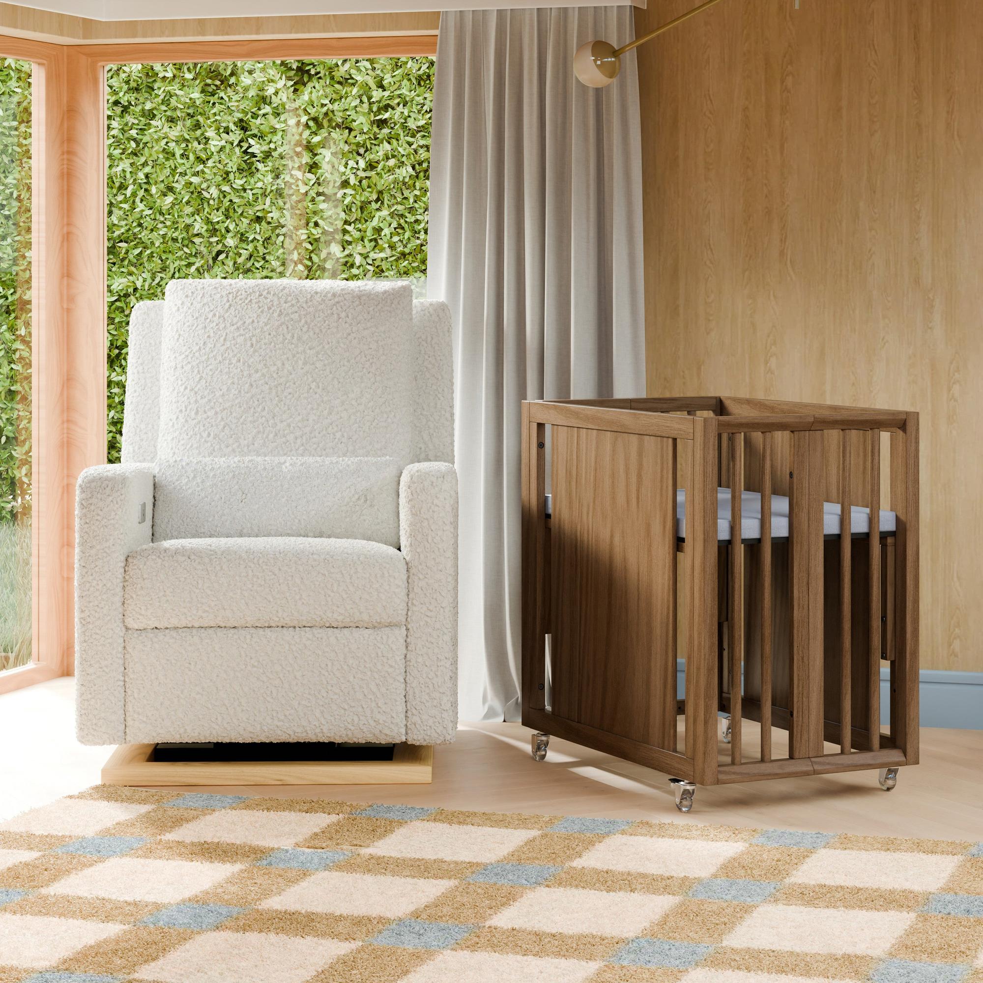 Babyletto Palma 8-in-1 Convertible All-Stages Crib with Bassinet & Toddler Bed Kits