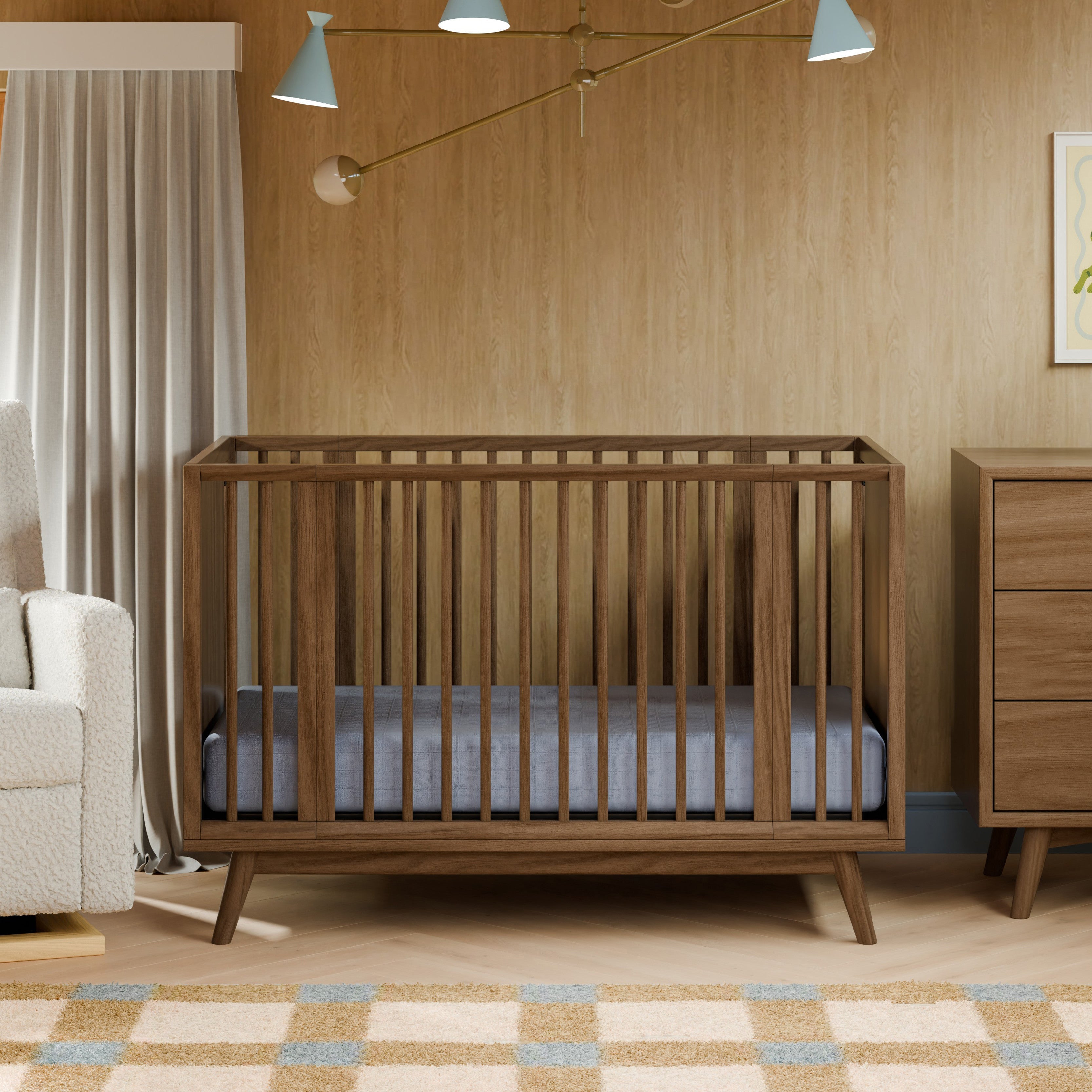 Babyletto Palma 8-in-1 Convertible All-Stages Crib with Bassinet & Toddler Bed Kits