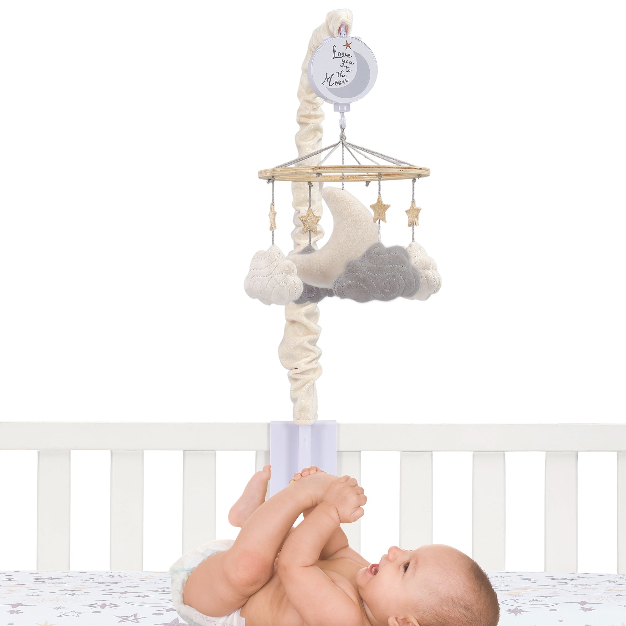 Lambs & Ivy Goodnight Moon Musical Baby Crib Mobile