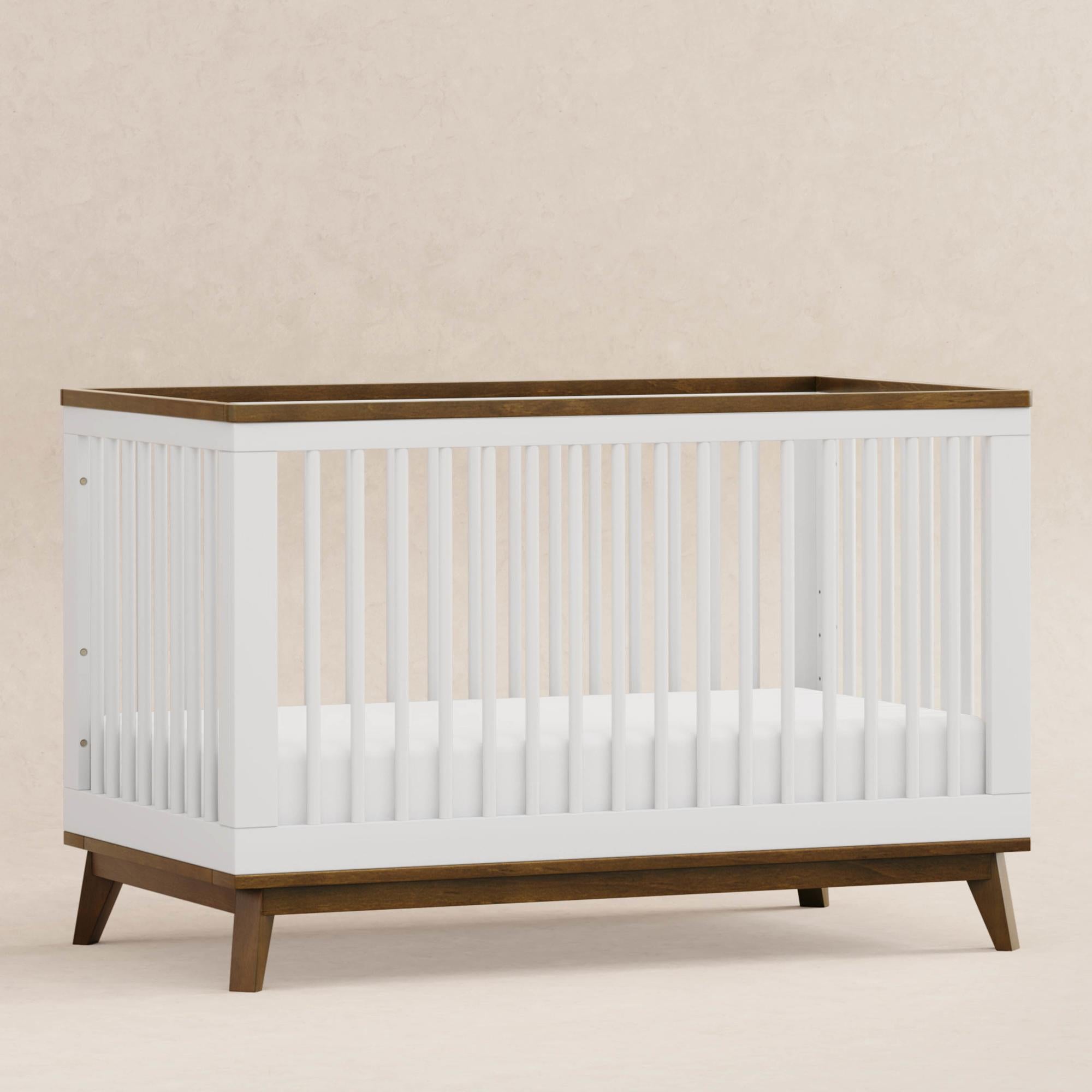 Babyletto Scoot 3-in-1 Convertible Crib with Toddler Bed Conversion Kit