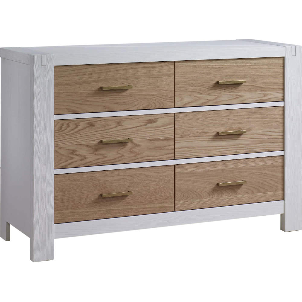 Natart Rustico Moderno Double Dresser