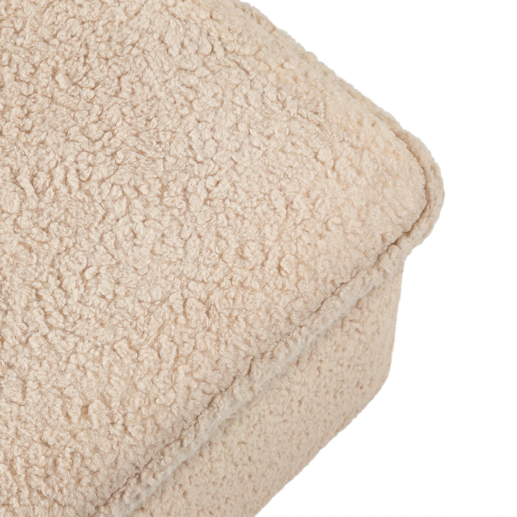 Babyletto Cali Storage Ottoman in Shearling