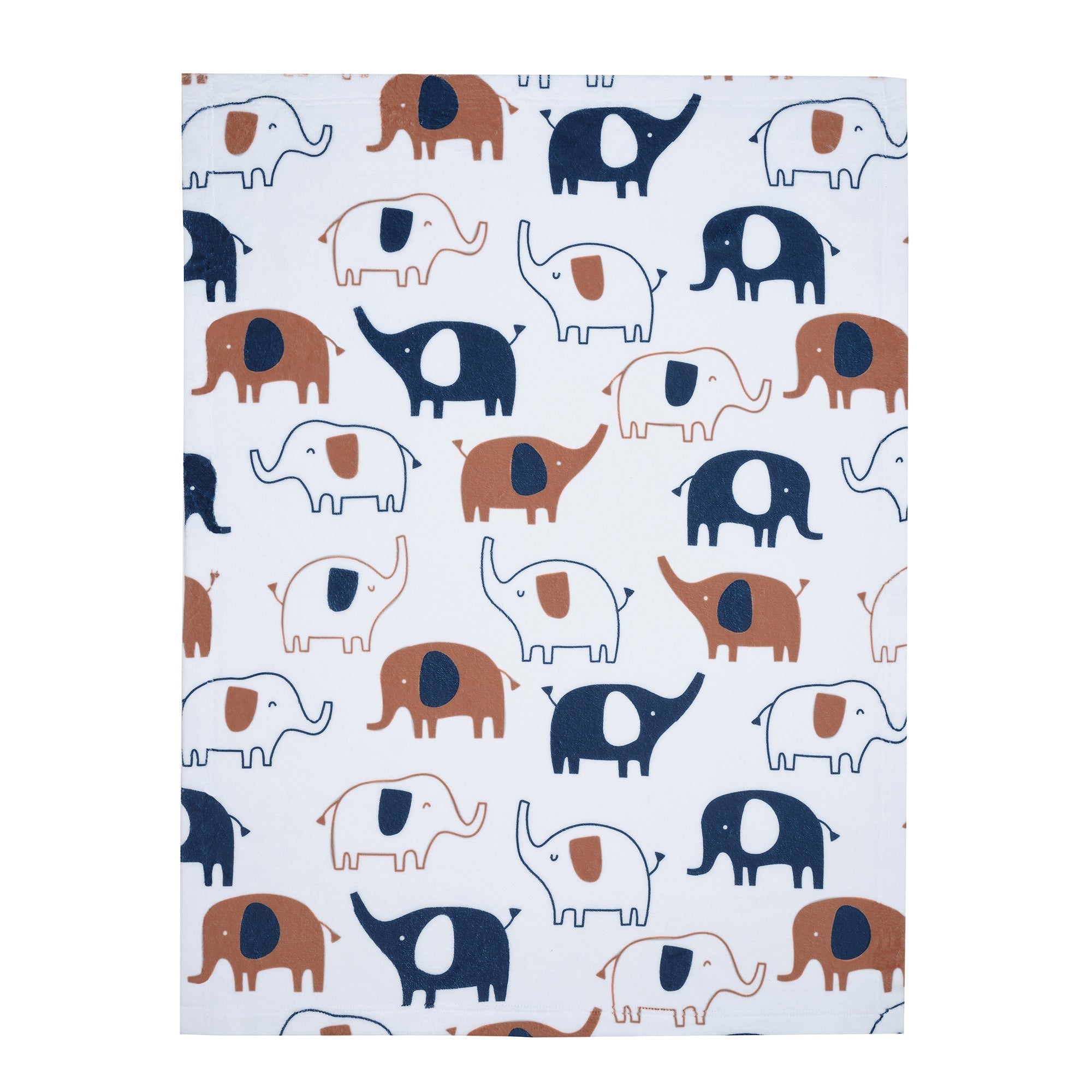 Lambs & Ivy Playful Elephant Baby Blanket