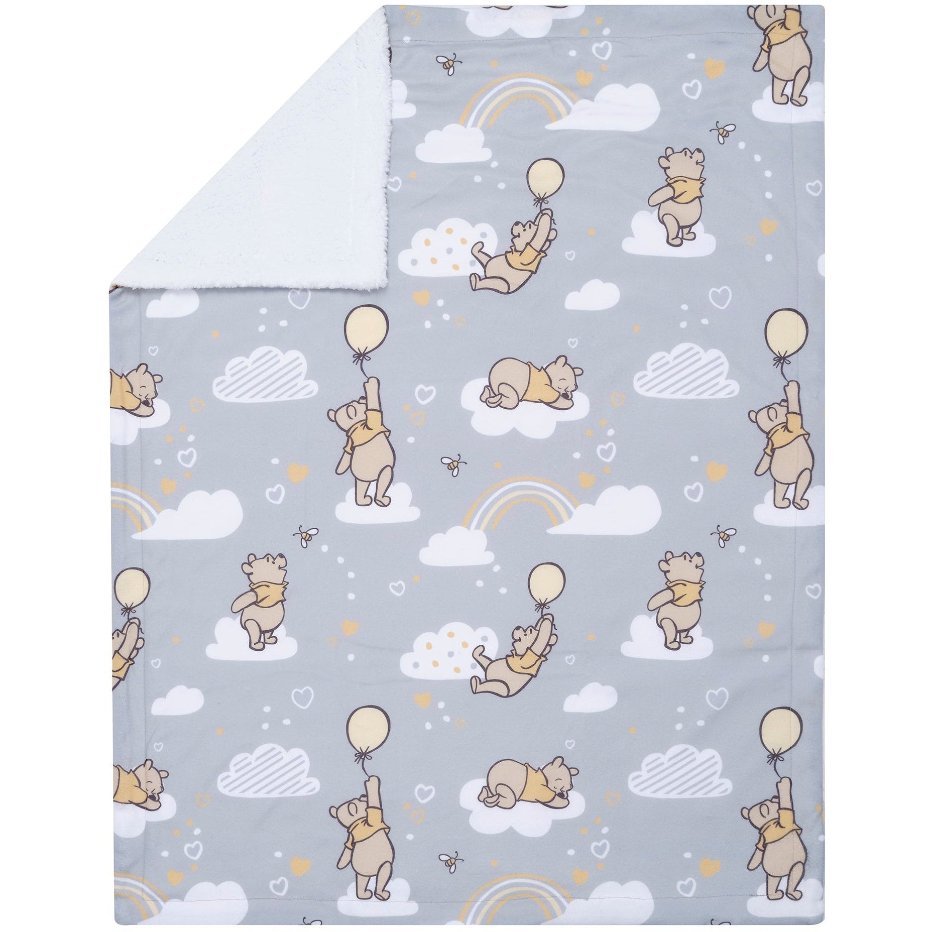 Lambs & Ivy Hunny Bear Pooh Baby Blanket