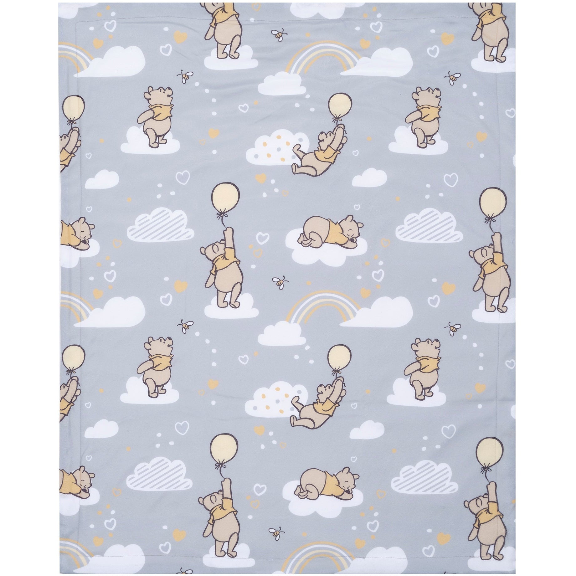 Lambs & Ivy Hunny Bear Pooh Baby Blanket