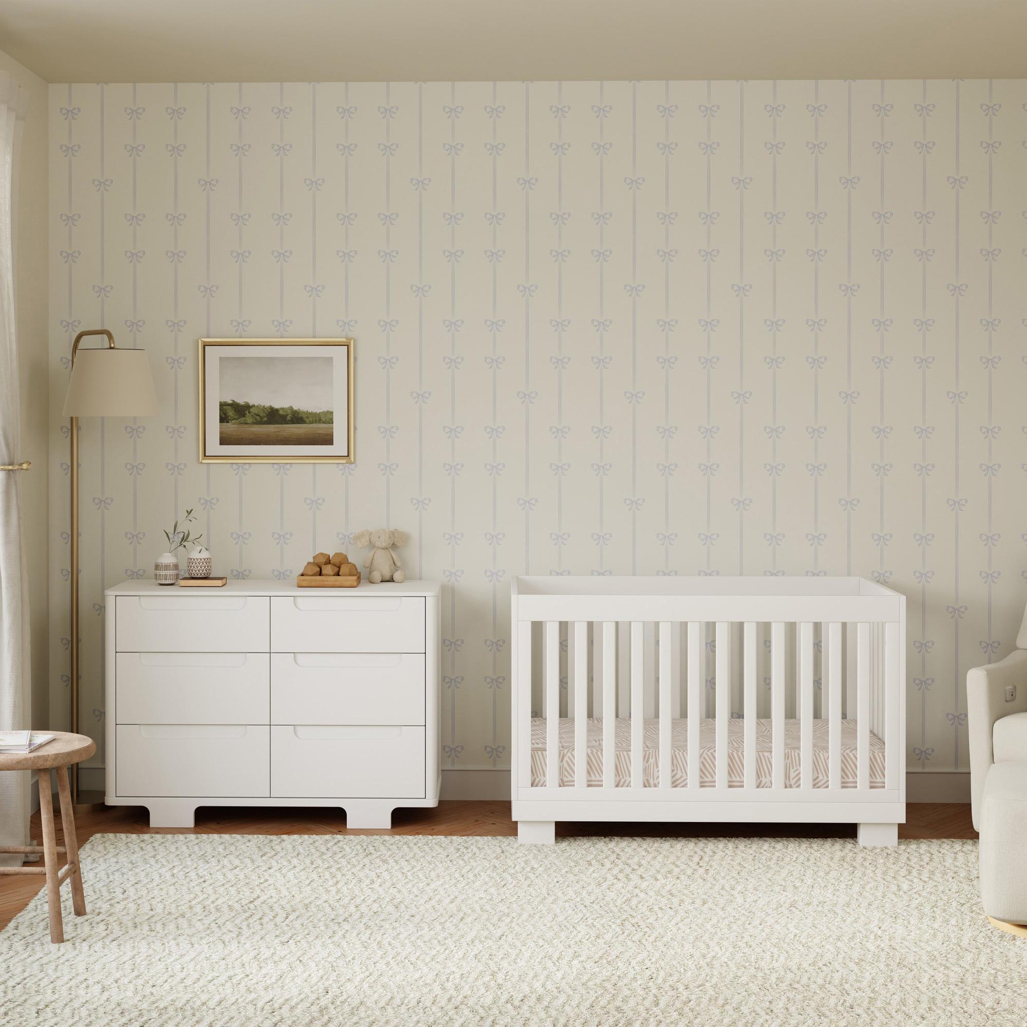 Babyletto Modo 3-in-1 Convertible Crib with Toddler Bed Conversion Kit