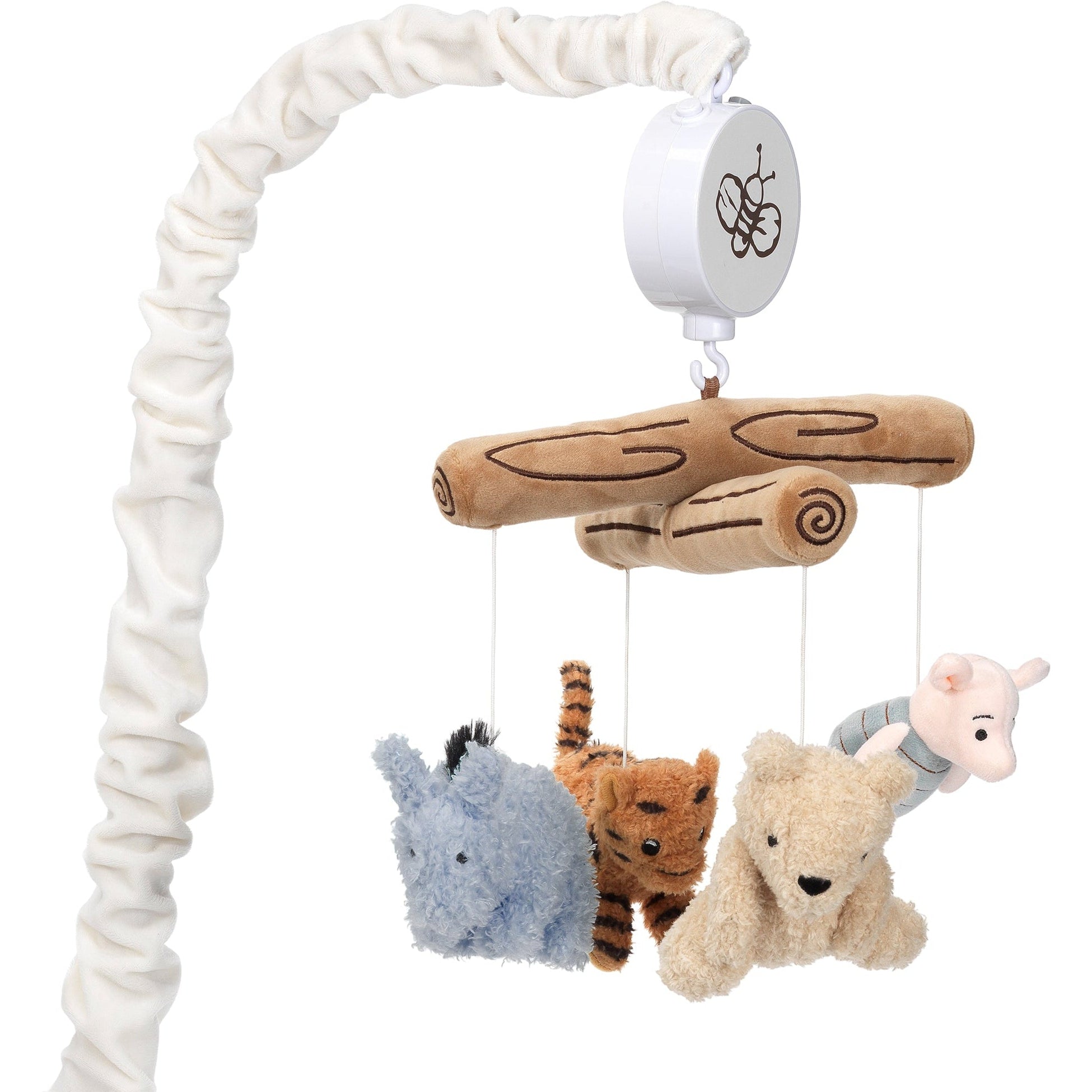 Lambs & Ivy Storytime Pooh Musical Baby Crib Mobile