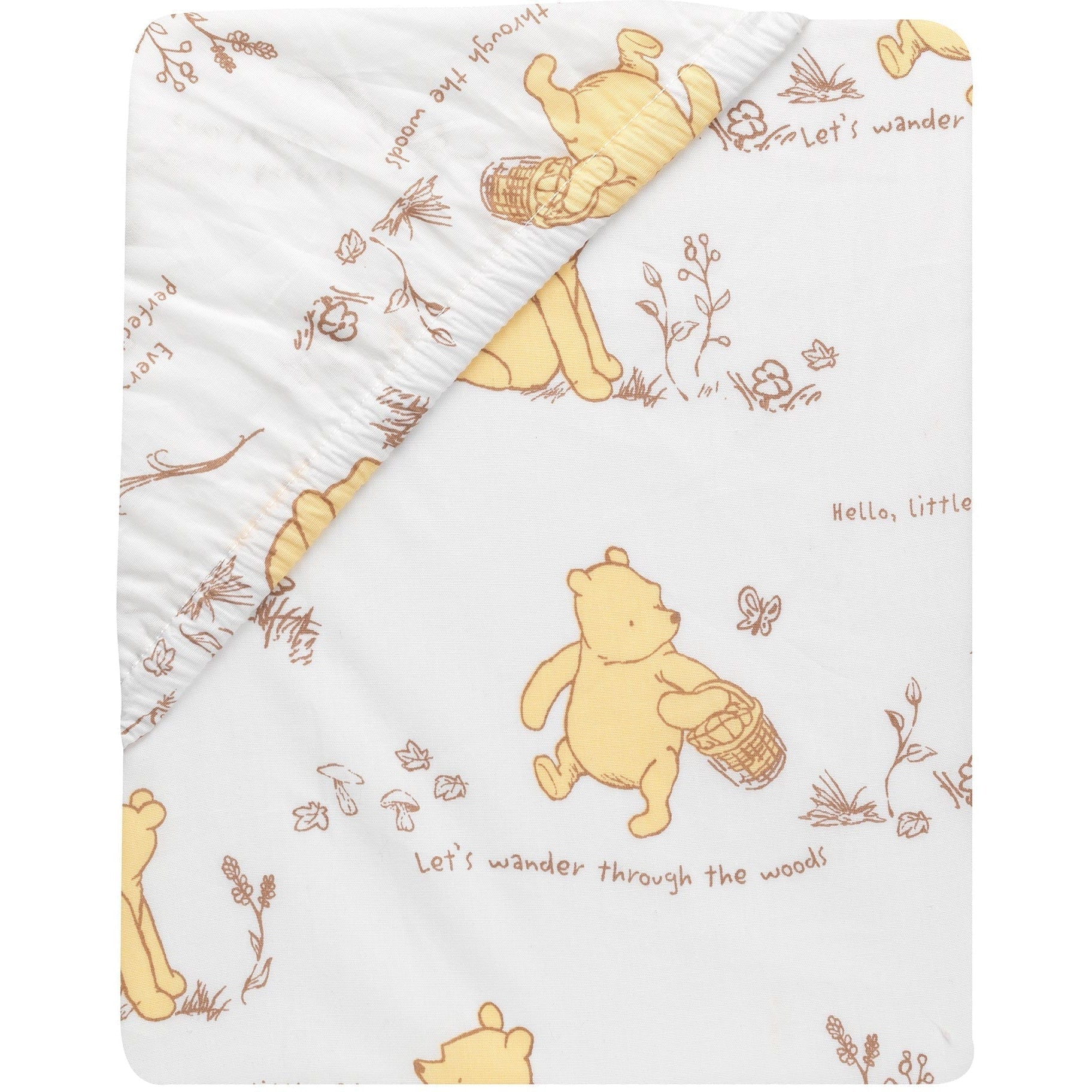 Lambs & Ivy Storytime Pooh 3-Piece Crib Bedding Set