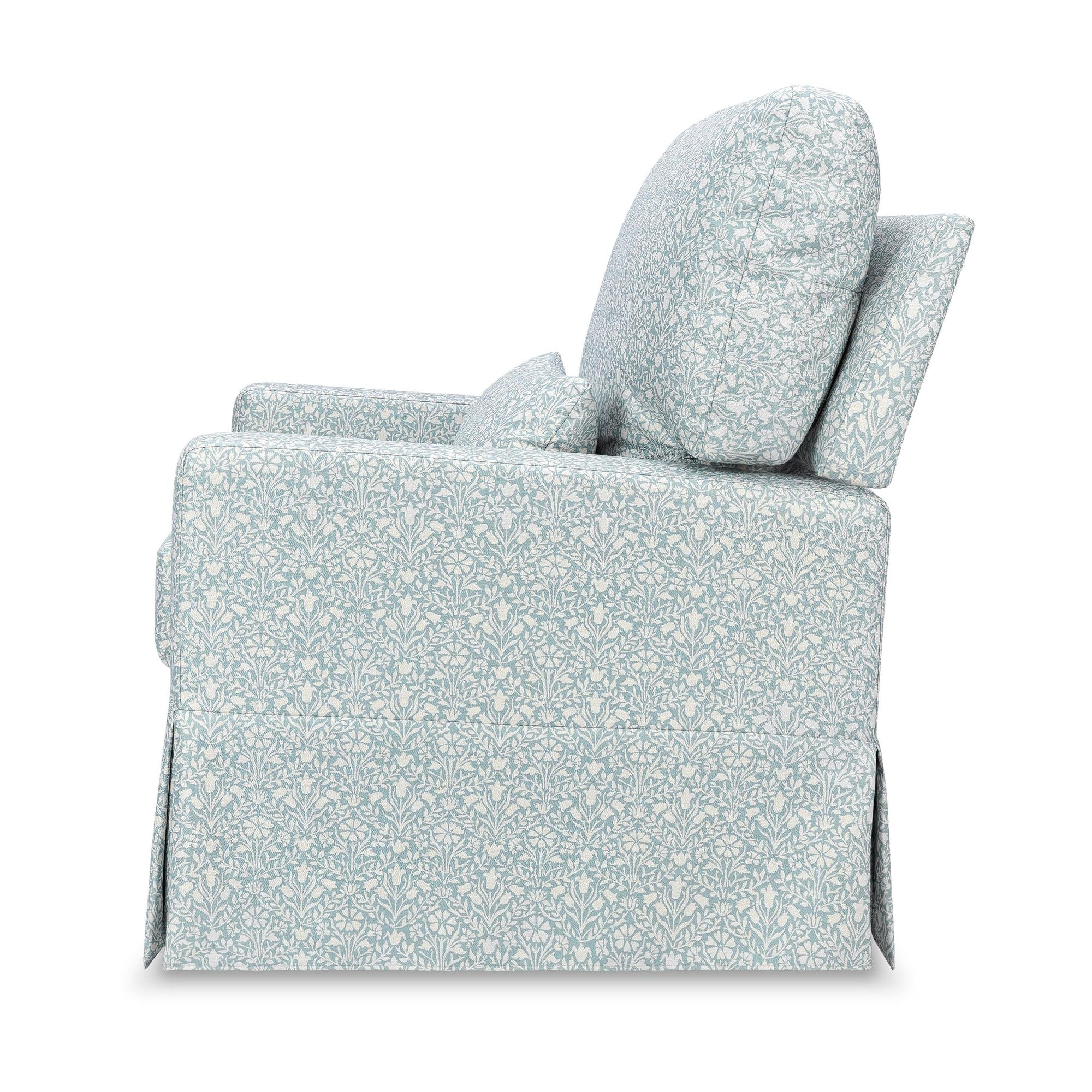 Morris & Co. x Namesake Crawford Pillowback Comfort Swivel Glider