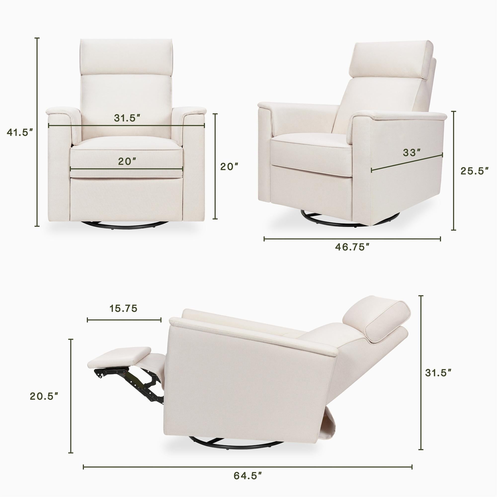 Namesake Willa Pro Power Recliner & Swivel Glider