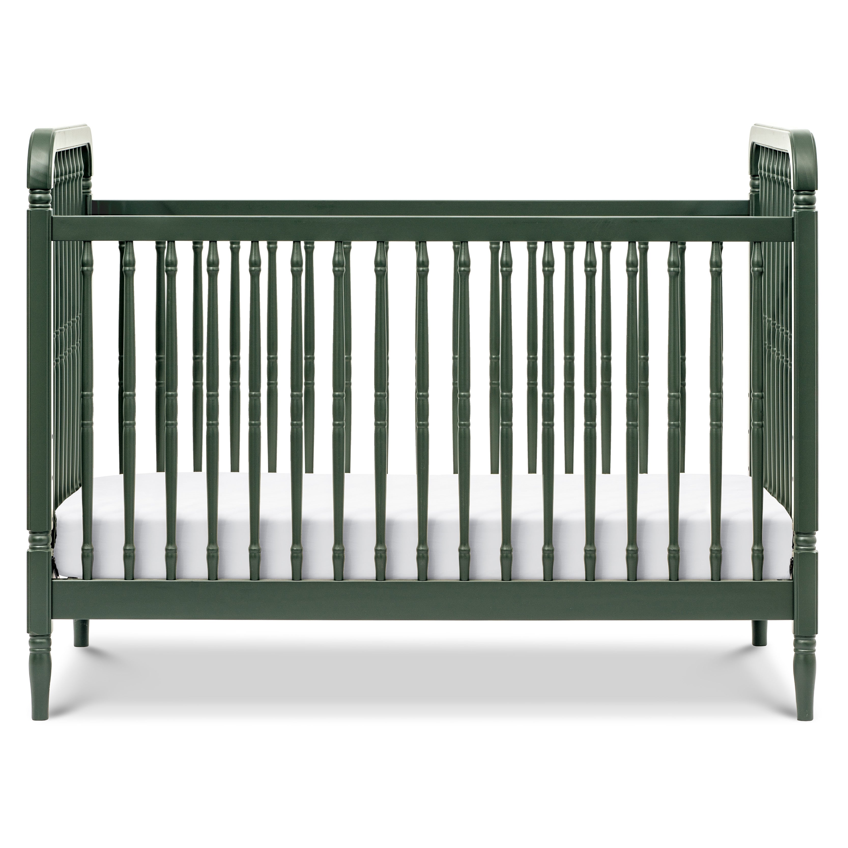 Namesake Liberty 3-in-1 Convertible Spindle Crib with Toddler Bed Conversion Kit