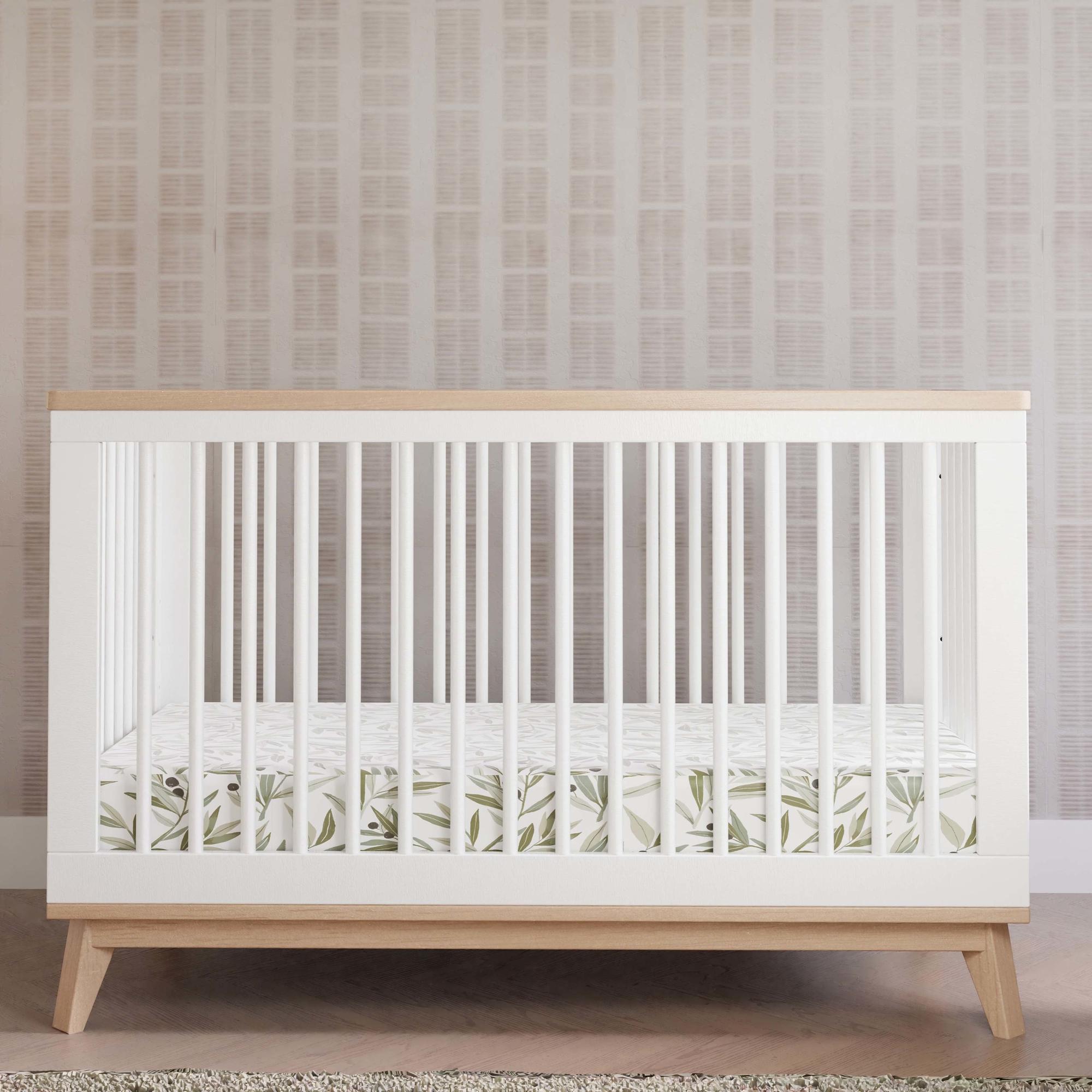 Babyletto Scoot 3-in-1 Convertible Crib with Toddler Bed Conversion Kit