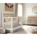 #myRoom Two Tone Convertible Crib/Toddler Bed/Daybed/Low Profile Bed