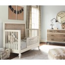 #myRoom Two Tone Convertible Crib/Toddler Bed/Daybed/Low Profile Bed