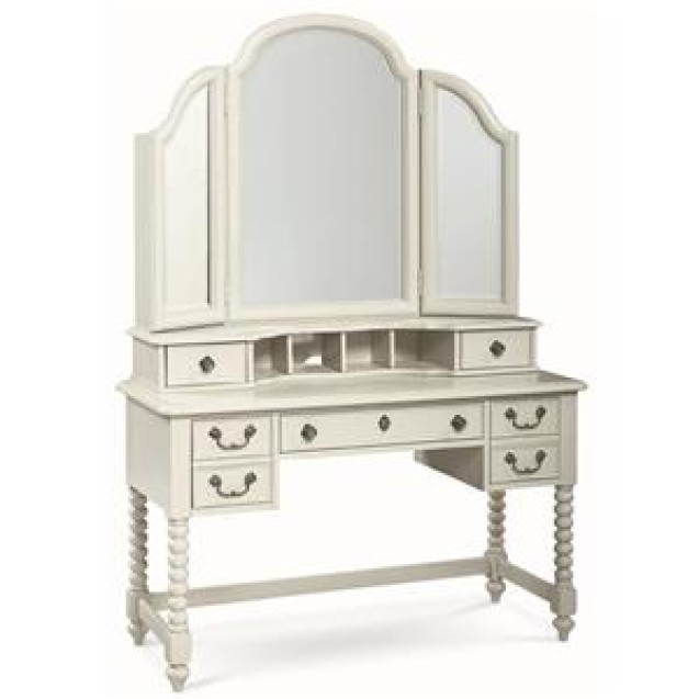 Inspirations by Wendy Bellissimo 3 Drawer Boutique Desk with 